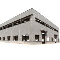 Prefabricated Portal Frame Construction Easy Install Prefab Steel Structure Showroom/Workshop/Warehouse